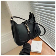 Load image into Gallery viewer, Personalized lock 2021 new fashion retro messenger bag ladies underarm commuter big bag