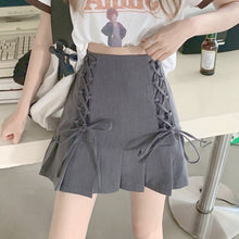 Load image into Gallery viewer, Pleated Sexy Skirt Women Summer 2021 High-waisted Streetwear Casual Mini Skirts Y2k Bandage Design Sweet Fashion Korean Clothing