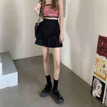 Load image into Gallery viewer, Pleated Sexy Skirt Women Summer 2021 High-waisted Streetwear Casual Mini Skirts Y2k Bandage Design Sweet Fashion Korean Clothing