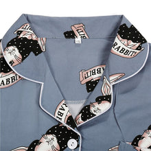 Load image into Gallery viewer, Plus Size 2XL-4XL Pajamas Sets Cute Rabbit Sleepwear Lingerie Set Short Clothes Female Underwear Big Size Nightwear Pajamas