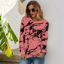 Load image into Gallery viewer, Plus Size Fashion T-shirt V-Neck Tops Casual Autumn Winter Pullover Ladies Female Women Print Sweatshirt Long Sleeve Blusas Tops