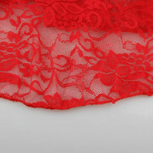 Load image into Gallery viewer, Plus Size Lingerie Voor Vrouwen Erotische Sexy Kerst Red Hollow Sexy Jurk Voor Sex Nacht Thong Set Best Christmas Gift