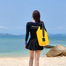 Load image into Gallery viewer, Plus Size Rash Guard For Women Long Sleeve One Piece Swimsuit Print Surfing Suit Skirt Bathing Suit Pad Swimwear Tummy Control