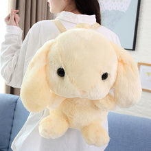 Load image into Gallery viewer, Plush Rabbit Long Ear Bunny Bag Plushie Doll Plush Toys Children Backpack for Girls Kids