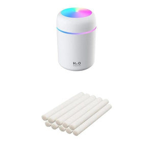 New Best Humidifier  Portable Air Humidifier 300ml Ultrasonic Aroma Essential Oil Diffuser USB Cool Mist Maker Purifier Aromatherapy for Car Home