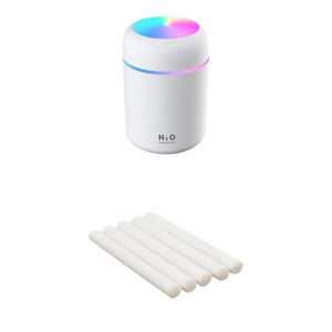 New Best Humidifier  Portable Air Humidifier 300ml Ultrasonic Aroma Essential Oil Diffuser USB Cool Mist Maker Purifier Aromatherapy for Car Home