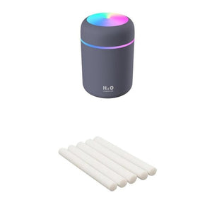 New Best Humidifier  Portable Air Humidifier 300ml Ultrasonic Aroma Essential Oil Diffuser USB Cool Mist Maker Purifier Aromatherapy for Car Home