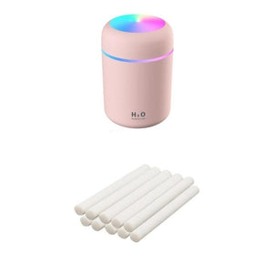 New Best Humidifier  Portable Air Humidifier 300ml Ultrasonic Aroma Essential Oil Diffuser USB Cool Mist Maker Purifier Aromatherapy for Car Home