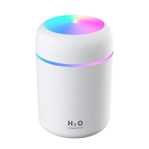 New Best Humidifier  Portable Air Humidifier 300ml Ultrasonic Aroma Essential Oil Diffuser USB Cool Mist Maker Purifier Aromatherapy for Car Home