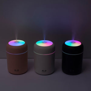 New Best Humidifier  Portable Air Humidifier 300ml Ultrasonic Aroma Essential Oil Diffuser USB Cool Mist Maker Purifier Aromatherapy for Car Home