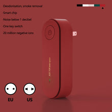 Load image into Gallery viewer, Portable Air Purifier Anion Air Purification Xiomi Air Freshener Ionizer Cleaner Dust Cigarette Smoke Remover Toilet Deodorant