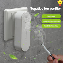 Load image into Gallery viewer, Portable Air Purifier Anion Air Purification Xiomi Air Freshener Ionizer Cleaner Dust Cigarette Smoke Remover Toilet Deodorant