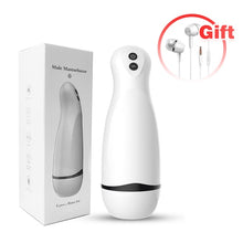 Load image into Gallery viewer, Powerful Automatic Masturbators for Men Voice Interactio Realistic Vagina Blowjob Vibration Massage Sex Tool for Men Adults 18+