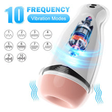 Load image into Gallery viewer, Powerful Automatic Masturbators for Men Voice Interactio Realistic Vagina Blowjob Vibration Massage Sex Tool for Men Adults 18+