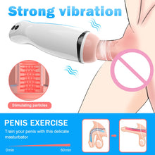 Load image into Gallery viewer, Powerful Automatic Masturbators for Men Voice Interactio Realistic Vagina Blowjob Vibration Massage Sex Tool for Men Adults 18+