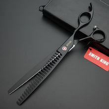 Load image into Gallery viewer, Professional animal hairdressing Scissors/Pet grooming scissors 8 inch Straight scissors&amp;Thinning scissors&amp;Curved scissors kits