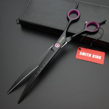 Load image into Gallery viewer, Professional animal hairdressing Scissors/Pet grooming scissors 8 inch Straight scissors&amp;Thinning scissors&amp;Curved scissors kits