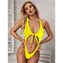 Load image into Gallery viewer, Push Up Sexy Mini Bikini Sets Women 2021 Summer Solid Color Backless Off Shoulder Swimsuit Female Beach Swimming Wear