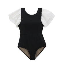 Load image into Gallery viewer, Push Up Swimwear Sexy Off Shoulder Bathsuit Lace Ruffle Swim Monokini Women One Piece Suit Bodysuit Summer Beach Wear