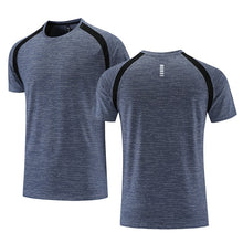 Load image into Gallery viewer, Quick Dry Men Running T-shirt Fitness Sports Top Gym Training Shirt Breathable Jogging Casual Sportswear