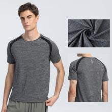 Load image into Gallery viewer, Quick Dry Men Running T-shirt Fitness Sports Top Gym Training Shirt Breathable Jogging Casual Sportswear