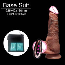 Load image into Gallery viewer, Realistic dildo vibrator sex toys for women super skin silicone strap on fat dick strapon penis dildo anal lesbian sex toy