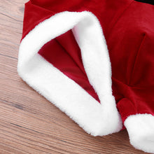 Load image into Gallery viewer, Red Mens Christmas Santa Claus Boxer Shorts Soft Velvet Tight Christmas Fancy Party Cosplay Costume Underwear Panties