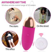 Load image into Gallery viewer, Remote Control Jump Egg Vibrator for Female G-spot Clitoris Stimulator Wearable Panties Bullet Vibrating Egg Sex Toys for Women