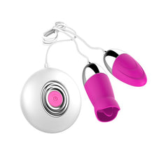 Load image into Gallery viewer, Remote Control Vagina Ball Sex Toys For Women Tonge Licking Clitoris Stimulator 3 Speeds Licking Nipple Clitoris G Spot Vibrator