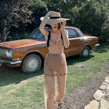 Load image into Gallery viewer, Retro Style One Piece Swimsuit Women Dot Print Swimwear Lace Monokini Push Up Swim Skirt Bath Suit Pad Korea Dress Mesh Ruffle