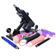 Load image into Gallery viewer, Rough Beast Sex Machine for Woman Adjustable Masturbating Pumping with 3XLR Accessories Sex Gun Love Machine for Men Adult Toys