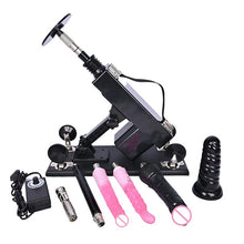 Load image into Gallery viewer, Rough Beast Sex Machine for Woman Adjustable Masturbating Pumping with 3XLR Accessories Sex Gun Love Machine for Men Adult Toys