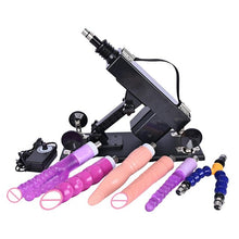 Load image into Gallery viewer, Rough Beast Sex Machine for Woman Adjustable Masturbating Pumping with 3XLR Accessories Sex Gun Love Machine for Men Adult Toys
