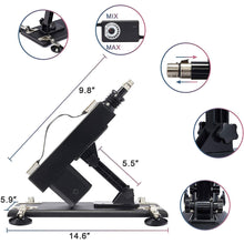 Load image into Gallery viewer, Rough Beast Sex Machine for Woman Adjustable Masturbating Pumping with 3XLR Accessories Sex Gun Love Machine for Men Adult Toys