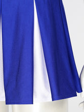 Load image into Gallery viewer, S-XL WomenCheerleading Outfit Schoolgirl Cosplay Letter Printe Sleeveless Crop Top with Pleated Skirt Sports Competition Costume
