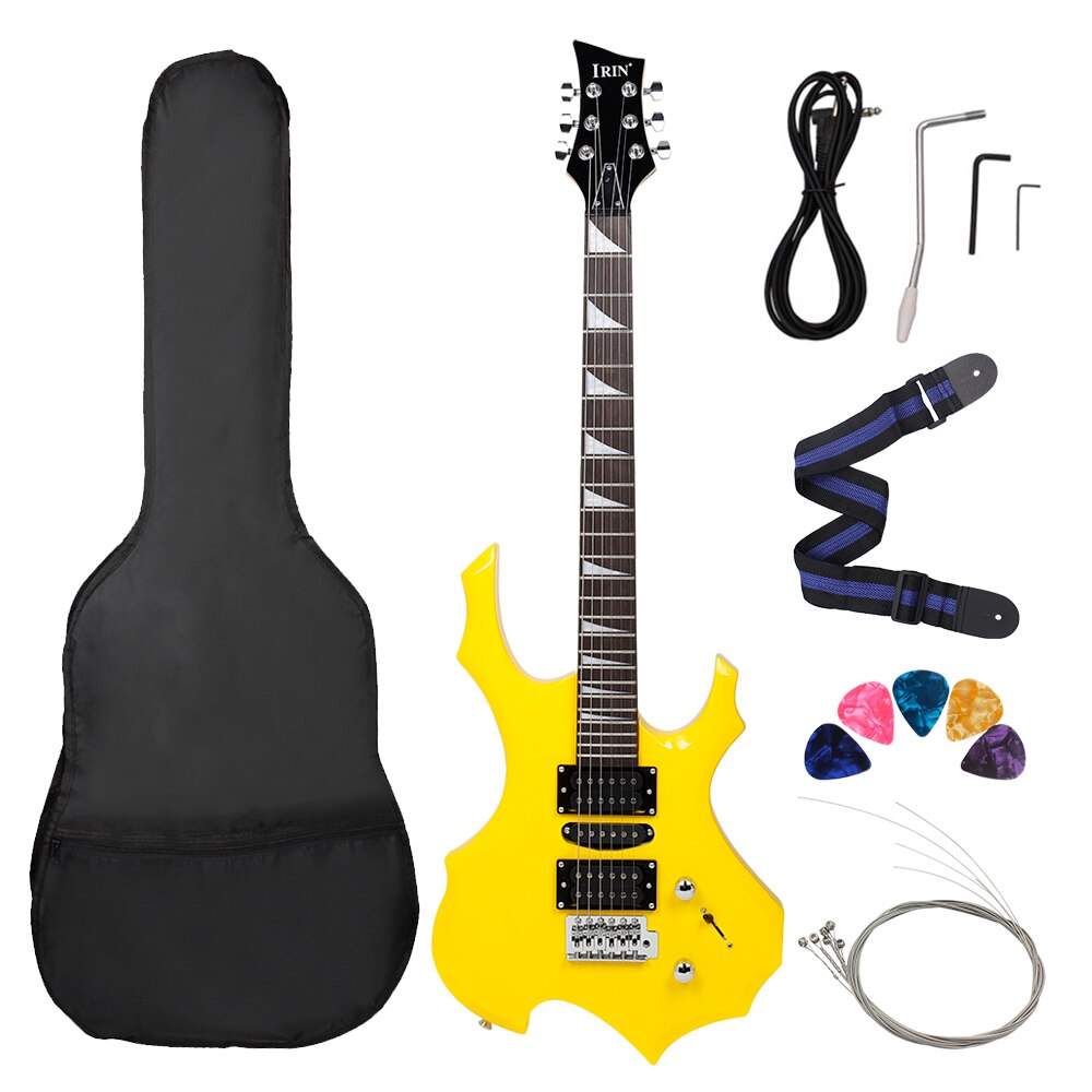 6 Strings Electric Guitar 24 Frets Maple Body  Electric Guitar Guitarra With Bag Speaker Necessary Guitar Parts & Accessories
