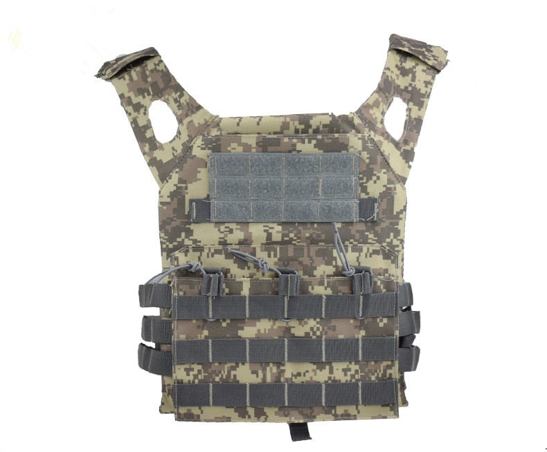 600D Hunting Tactical Vest Military Molle Plate Carrier Magazine Airsoft Paintball CS Outdoor Protective Lightweight Vest