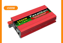 Load image into Gallery viewer, 1500W/2000W/2600W DC 12V to AC 220V Portable Car Power Inverter Charger Converter Adapter Universal EU Socket Auto accessories