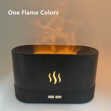 Load image into Gallery viewer, 2022 USB Essential Oil Diffuser With Flame Aroma Diffusers Ultrasonic Air Humidifier Home Office Fragrance Sooth Sleep Atomize
