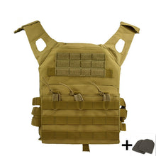 Load image into Gallery viewer, 600D Hunting Tactical Vest Military Molle Plate Carrier Magazine Airsoft Paintball CS Outdoor Protective Lightweight Vest