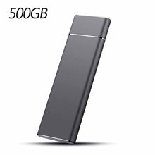 Load image into Gallery viewer, High-speed 1TB 2TB SSD 500GB Portable External Solid State Hard Drive 16TB 8TB USB 3.0 Interface 100% Original Mobile Hard Drive