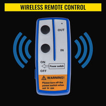 Load image into Gallery viewer, 13500LBS Electric Winch Synthetic Rope 12V Winches 4X4 with 2pcs Remote Control For Trucks RVs ATV UTV