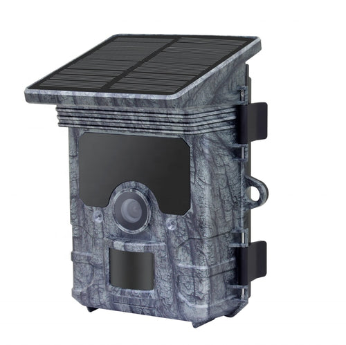 SunGusOutdoors 4K 30MP Outdoor Wildlife Hunting Trail Game Camera with WiFi APP Solar Panel Powered Waterproof IP66 for Security