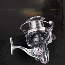 Load image into Gallery viewer, Fishing Reel Spinning Saltwater Full Metal Badge Reel Surfcasting Reel Carp Fishing 14+1bb Spinning Feeder 9000 12000