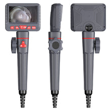 Load image into Gallery viewer, 6mm Lens 2 Way 180 Degree Articulating Industrial Endoscope 1080P Auto Car Repair Steering Borescope with 6 LED  4.3 &quot; IPS LCD