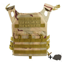 Load image into Gallery viewer, 600D Hunting Tactical Vest Military Molle Plate Carrier Magazine Airsoft Paintball CS Outdoor Protective Lightweight Vest