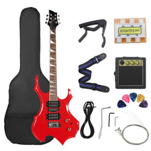 Load image into Gallery viewer, 6 Strings Electric Guitar 24 Frets Maple Body  Electric Guitar Guitarra With Bag Speaker Necessary Guitar Parts &amp; Accessories