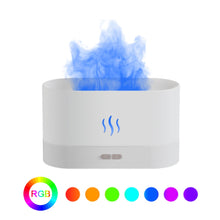 Load image into Gallery viewer, 2022 USB Essential Oil Diffuser With Flame Aroma Diffusers Ultrasonic Air Humidifier Home Office Fragrance Sooth Sleep Atomize