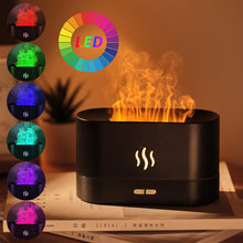 Load image into Gallery viewer, 2022 USB Essential Oil Diffuser With Flame Aroma Diffusers Ultrasonic Air Humidifier Home Office Fragrance Sooth Sleep Atomize