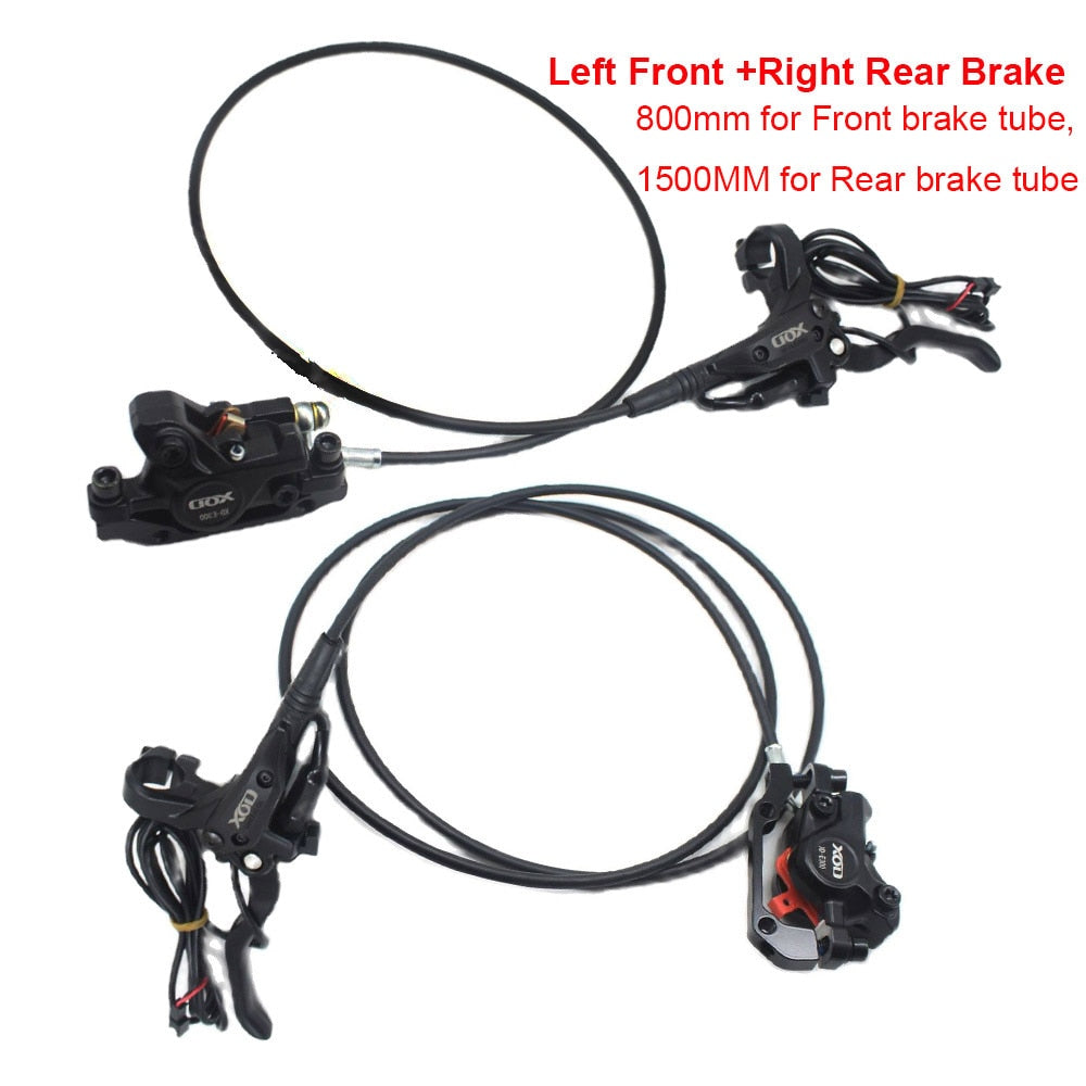 E-Bike Electric Folding Bicycle MTB Hydraulic Disc Brake Power Off For Driving Oil Disc Brake Of Bicycle Brake Caliper XOD Parts